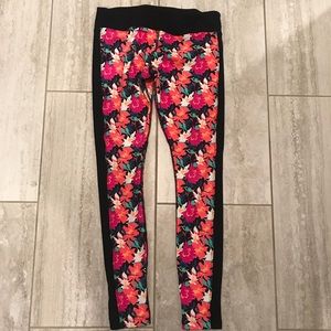 Lorna Jane Floral Workout Pants